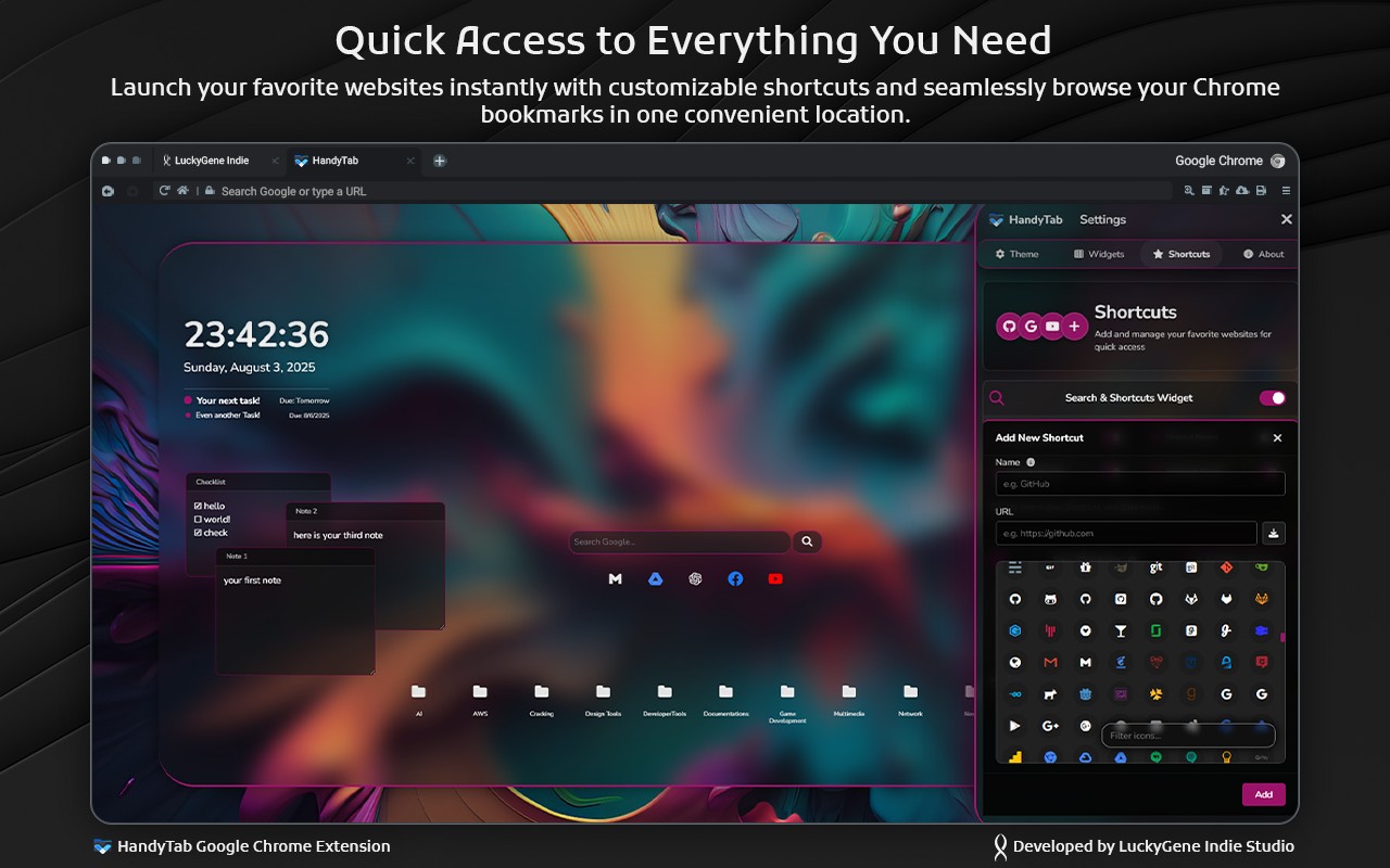 HandyTab screenshot 3