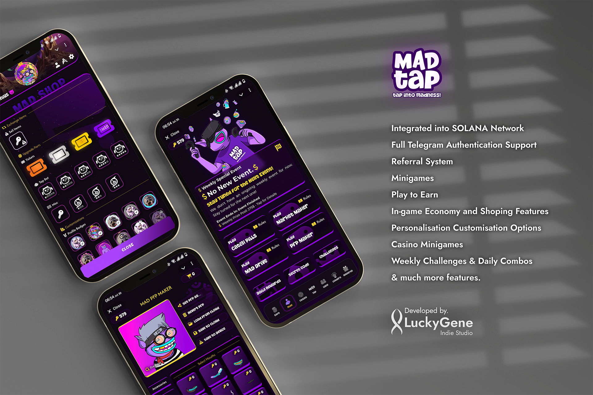 MadTap screenshot 1
