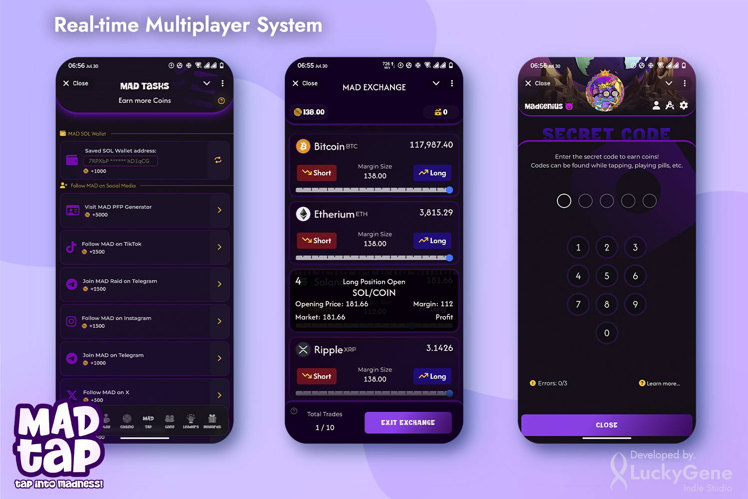MadTap screenshot 4